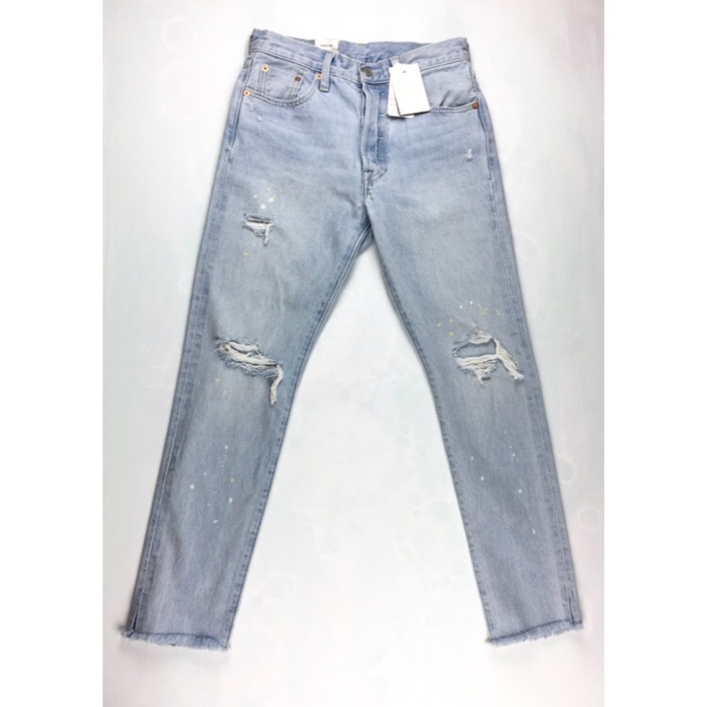 Levi’s 501 S Skinny Jeans Selvedge Button Fly